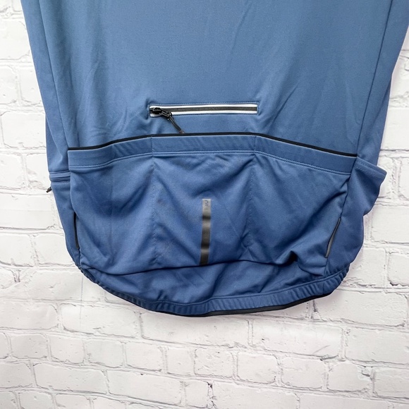 |•VAN RISEL•| Men's Short Sleeve Summer Road Bike Jersey - Endurance Blue/Grey M - Picture 5 of 16
